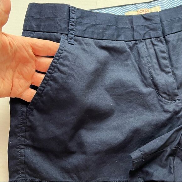 J. Crew Chino Shorts Nautical Classic Summer Mood 100% Cotton Size 10 - Picture 7 of 11